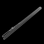 グルメットチェーンネックレス – 925シルバー製 2mm 幅 軽量＆エレガント