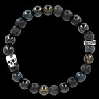 K.I.S.S. キャンディー イナグア ブレスレット｜天然石 × シルバー925 スカル & ラウンド