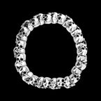 カタコンブ｜シルバー925 スカルブレスレット 100g超